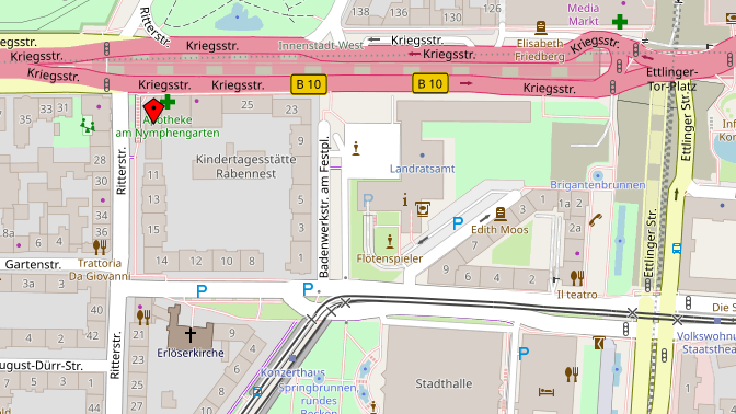 Größeren Stadtplan bei www.openstreetmap.de öffnen